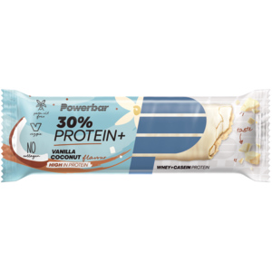 PowerBar ProteinPlus 30% High in Protein Vanilla Coconut, 15 x 55 g
