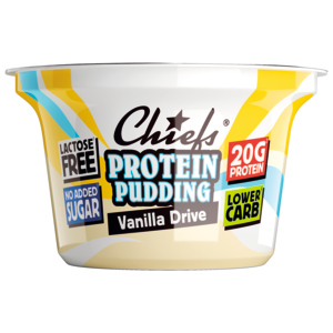 Chiefs Protein Pudding Vanilla Drive, 12 x 200 g Chiefs Protein Pudding Vanilla Drive, 12 x 200 g