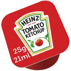Heinz Tomato Ketchup Becher Dippot, 100 x 25 g Heinz Tomato Ketchup Becher Dippot, 100 x 25 g