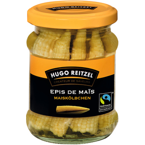 Hugo Reitzel Fairtrade, Max Havelaar, Maiskölbchen, 6 x 215 g