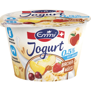 Emmi Suisse Yogourt 0,5% Mini Birchermüesli, laktosefrei, 20 x 90 g Emmi Suisse Yogourt 0,5% Mini Birchermüesli, laktosefrei, 20 x 90 g