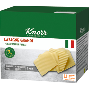Knorr Professional Lasagne, Gastro, 22 x 26 cm, 5 kg Knorr Professional Lasagne, Gastro, 22 x 26 cm, 5 kg