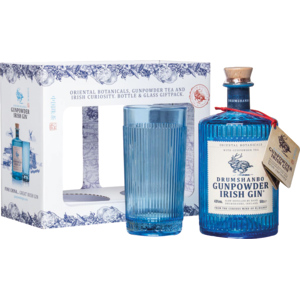 Gunpowder Irish Gin Box mit Glas 43% Vol., 50 cl