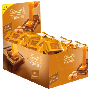 Lindt Squares Caramel, 750 g