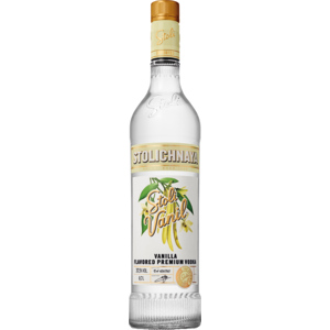 Stoli Vanil Vodka 37.5% Vol., 6 x 70 cl
