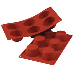 Muffin 6er Silikonbackform