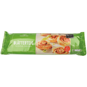 Panofina Blätterteig eckig, ausgewallt, 6 x 2 x 320 g