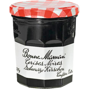 Bonne Maman Konfitüre schwarze Kirschen, 6 x 370 g Bonne Maman Konfitüre schwarze Kirschen, 6 x 370 g