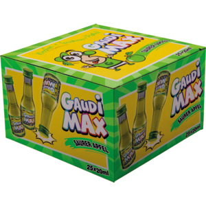 Gaudi Max Saurer Apfel 16%, 25 x 2 cl Gaudi Max Saurer Apfel 16%, 25 x 2 cl