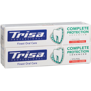 Trisa Zahnpasta Complete Protection, 2 x 75 ml Trisa Zahnpasta Complete Protection, 2 x 75 ml