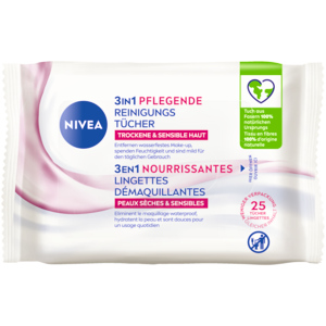 Nivea Visage Reinigungstucher pflegend, 2 x 25 St Nivea Visage Reinigungstucher pflegend, 2 x 25 St