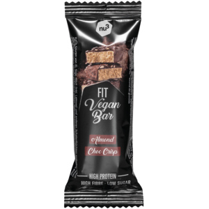 nu3 Fit Vegan Bar, Almond-Choc Crisp, 50 g nu3 Fit Vegan Bar, Almond-Choc Crisp, 50 g