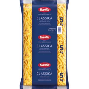 Barilla Pennette Rigate, n° 72, 5 kg
