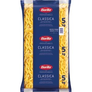 Barilla Mezze Penne Rigate, n° 70, 3 x 5 kg Barilla Mezze Penne Rigate, n° 70, 3 x 5 kg