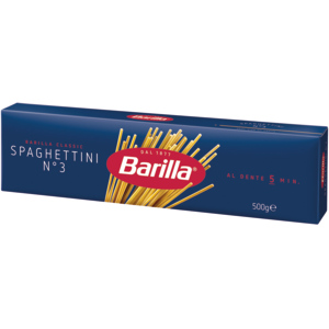 Barilla Spaghettini, n°3, 12 x 500 g