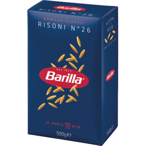 Barilla Risoni, n°26, 16 x 500 g Barilla Risoni, n°26, 16 x 500 g