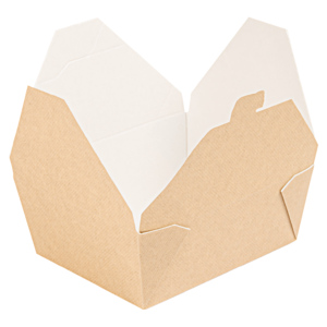 Lunchbox Pappe braun FSC 1350 ml 152 x 121 x 65 mm Pack zu 50 Stück Lunchbox Pappe braun FSC 1350 ml 152 x 121 x 65 mm Pack zu 50 Stück
