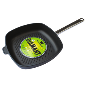 Stronghold Diamant Grillbratpfanne induktion 28 x 28 cm
