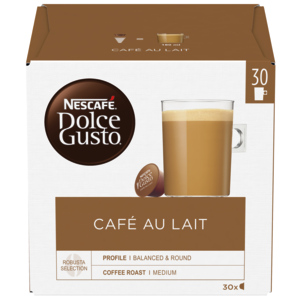 Nescafé Dolce Gusto café au lait, 30 Portionen Nescafé Dolce Gusto café au lait, 30 Portionen