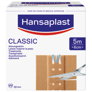 Hansaplast Classic, 5 m x 6 cm