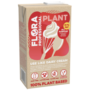 Flora Plant zum Schlagen 31% Fett, 8 x 1 l Flora Plant zum Schlagen 31% Fett, 8 x 1 l