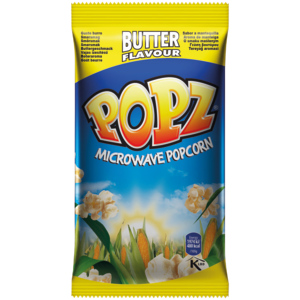 Popz Mikrowellen-Popcorn Butter, 15 x 90 g Popz Mikrowellen-Popcorn Butter, 15 x 90 g
