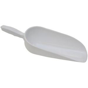 Mehlschaufel, Kunststoff, 38 cm, weiss