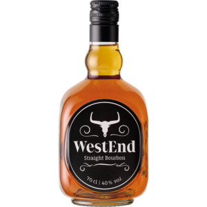 Westend Straight Bourbon 40% Vol., 70 cl