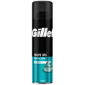 Gillette Sensitive Basis Rasiergel, 200 ml