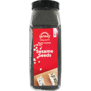 Saitaku Sesamsamen, schwarz, geröstet, 454 g