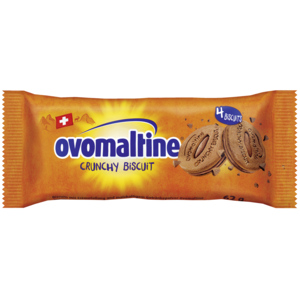 Ovomaltine Crunchy Biscuit, 18 x 62 g Ovomaltine Crunchy Biscuit, 18 x 62 g