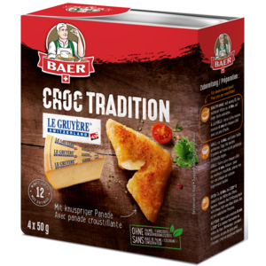 Baer Croc Tradition Gruyère, 4 x 50g Baer Croc Tradition Gruyère, 4 x 50g