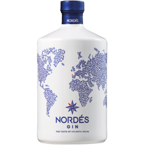 Nordes Atlantic Galician Gin 40% Vol., Karton zu 6 Flaschen x 70 cl Nordes Atlantic Galician Gin 40% Vol., Karton zu 6 Flaschen x 70 cl