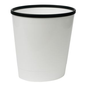 Papierkorb, weiss