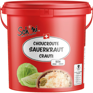 Schöni Sauerkraut roh, 10 kg