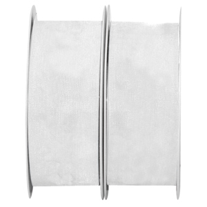 Geschenkband 40 mm x 50 m weiss Rollo zu 40 mm x 50 m Geschenkband 40 mm x 50 m weiss Rollo zu 40 mm x 50 m