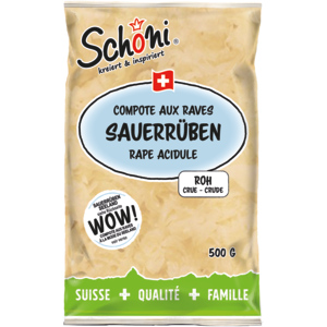 Schöni Sauerrüben roh, 500 g Schöni Sauerrüben roh, 500 g