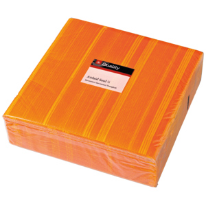 Quality Servietten Airlaid Soul, 40 x 40 cm, orange, 50 St