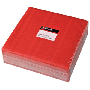 Quality Servietten Airlaid Soul, 40 x 40 cm, rot, 50 St