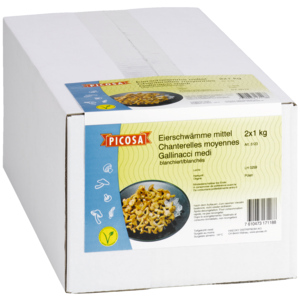 Picosa Eierschwämme mittel, TK, 2 x 1 kg Picosa Eierschwämme mittel, TK, 2 x 1 kg