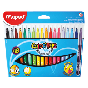 Maped Filzstifte Color Peps Blister zu 18 Stück