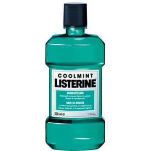 Listerine Zahnspülung Coolmint, 500 ml Listerine Zahnspülung Coolmint, 500 ml