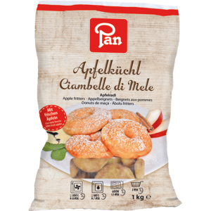 Pan Apfel Küchlein tiefgekühlt, 1 kg