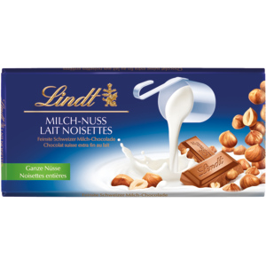 Lindt Milch-Nuss, 5 x 100 g Lindt Milch-Nuss, 5 x 100 g