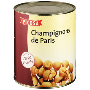 Picosa Champignons ganz, 3 kg