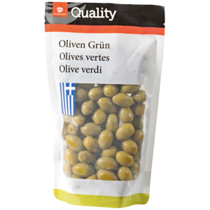 Quality Oliven grün Chalkidiki, 600 g