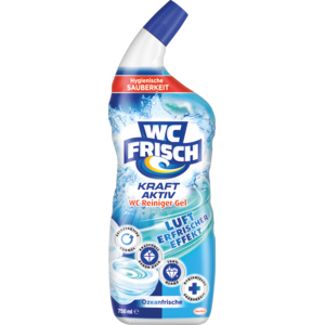 WC Frisch Kraft-Aktiv WC-Reiniger, Ozeanfrische, 2 x 750 ml