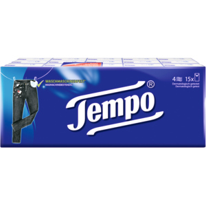 Tempo Taschentücher, 15 x 10 St