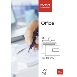 Elco Briefumschläge C5 Pack zu 25 Stück