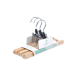 Hosenspanner natur lackiert Pack zu 3 Stück Hosenspanner natur lackiert Pack zu 3 Stück